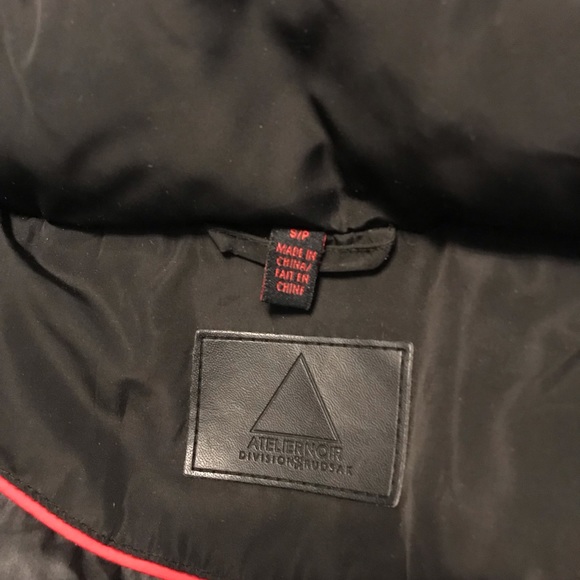 Black Men’s Atelier Noir winter jacket - small - Picture 6 of 6